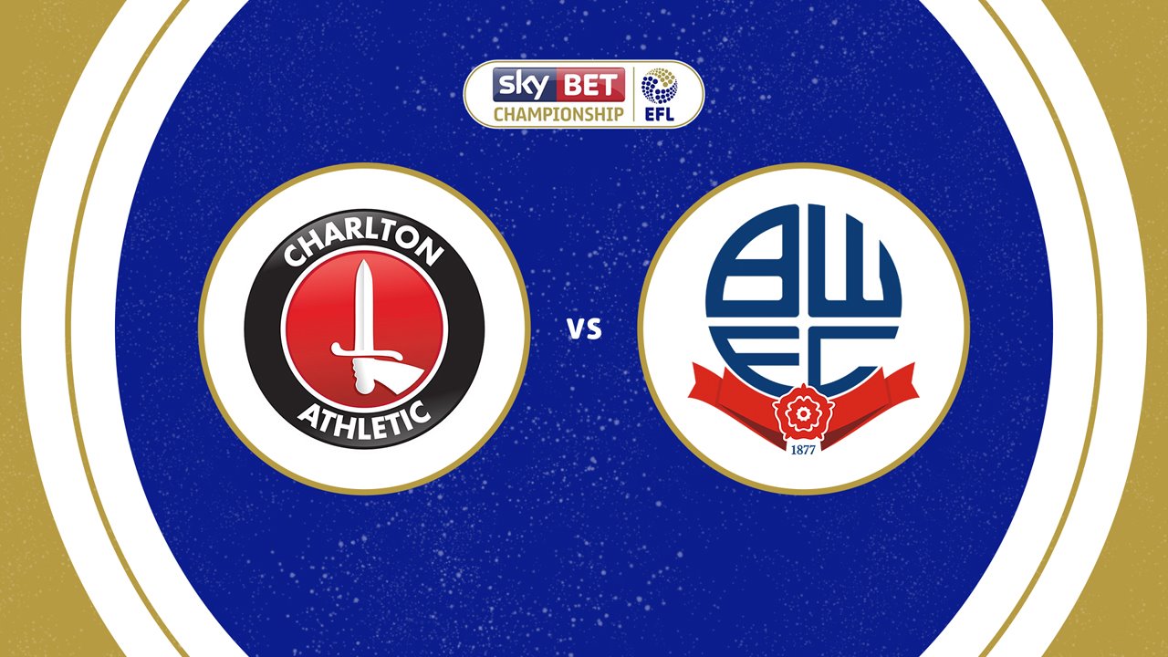 Charlton Athletic vs Bolton Wanderers poster