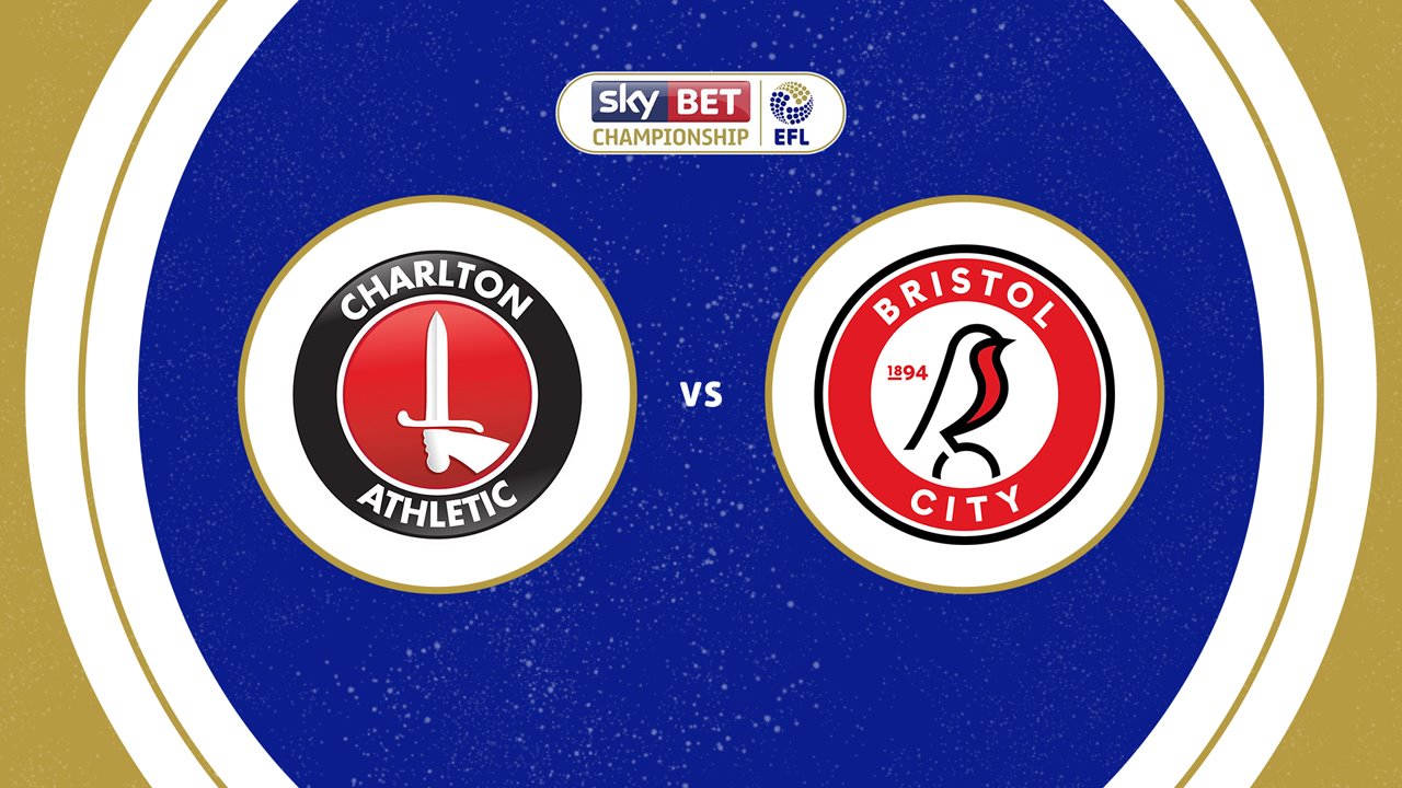 Charlton Athletic vs Bristol City poster