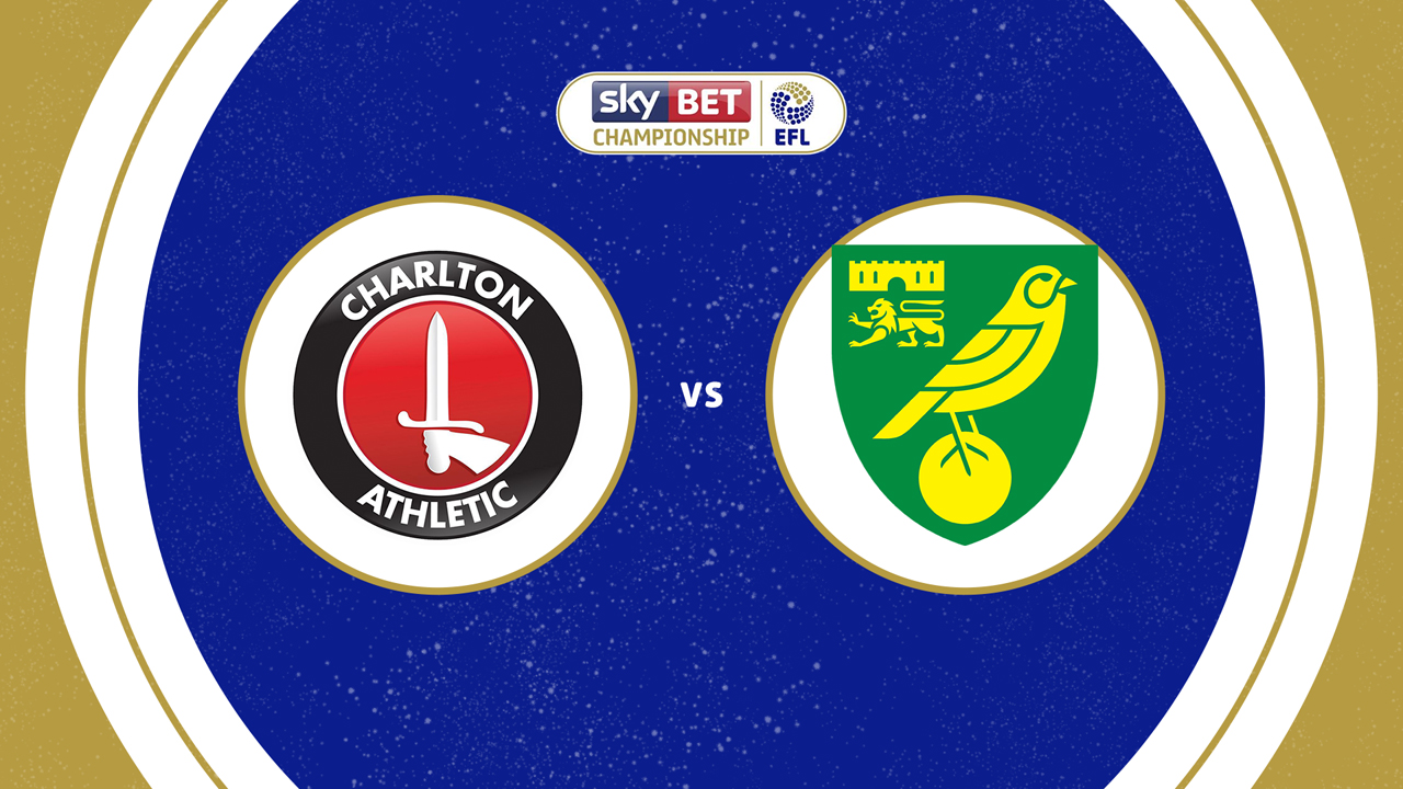 Charlton Athletic vs Norwich City poster