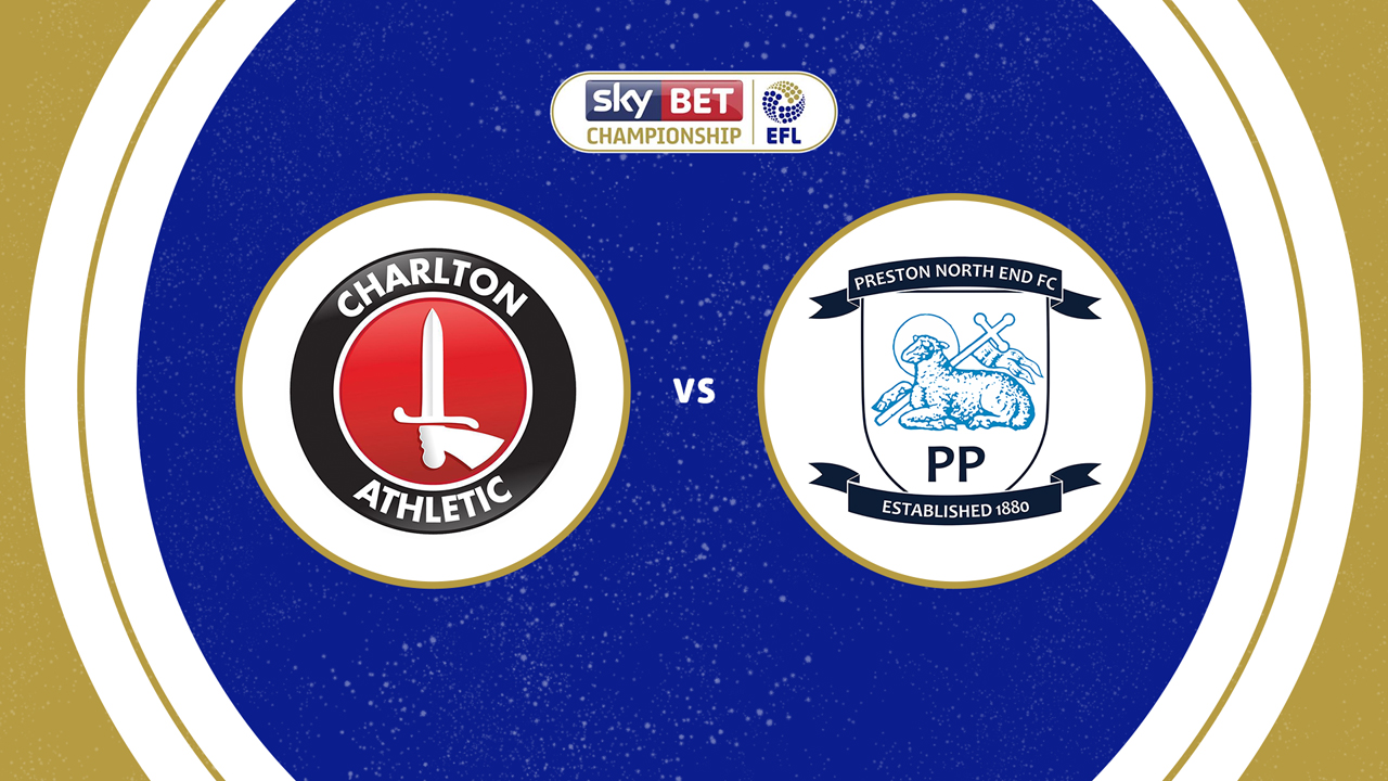 Charlton Athletic vs Preston North End poster