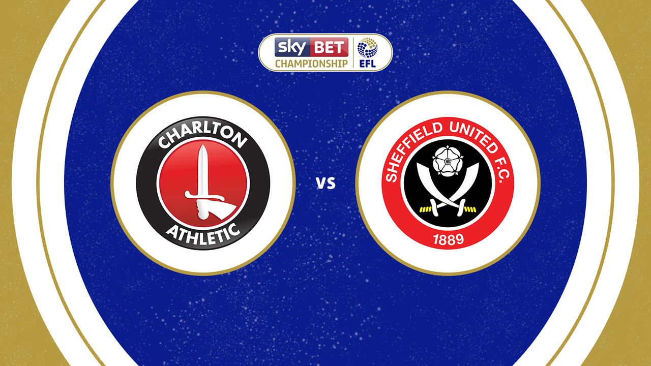 Charlton Athletic vs Sheffield United poster