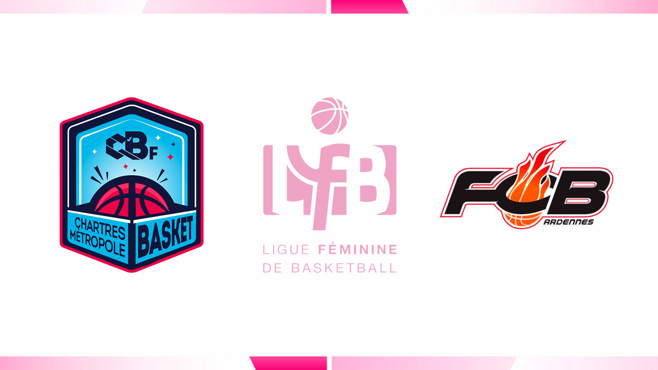 Chartres Basket Feminin vs Flammes Carolo Basket poster