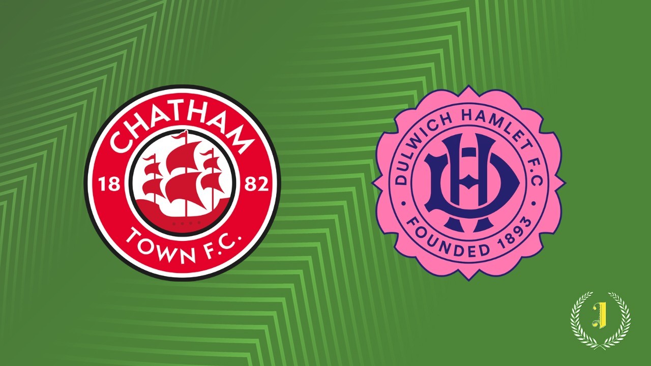 Chatham Town vs Dulwich Hamlet poster