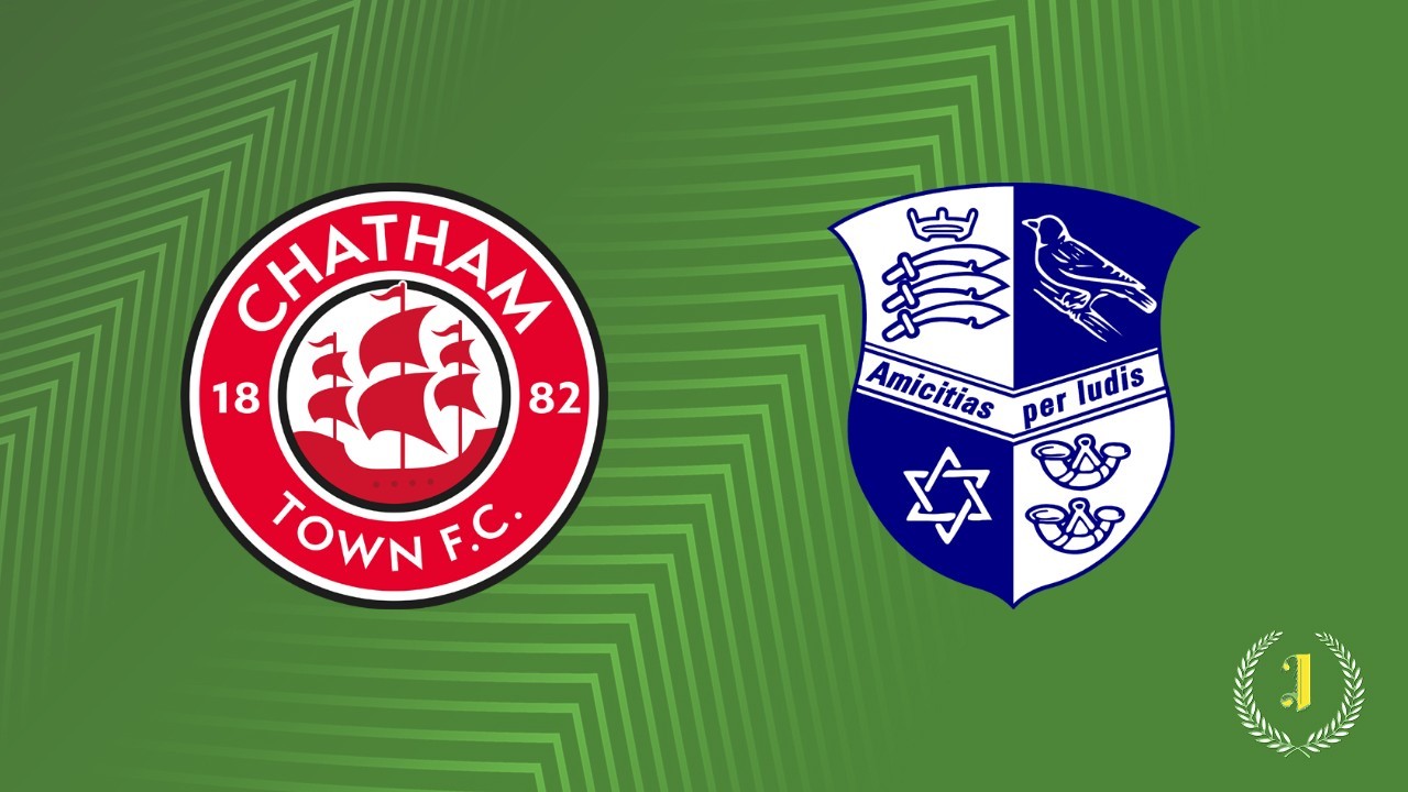 Chatham Town vs Wingate and Finchley poster
