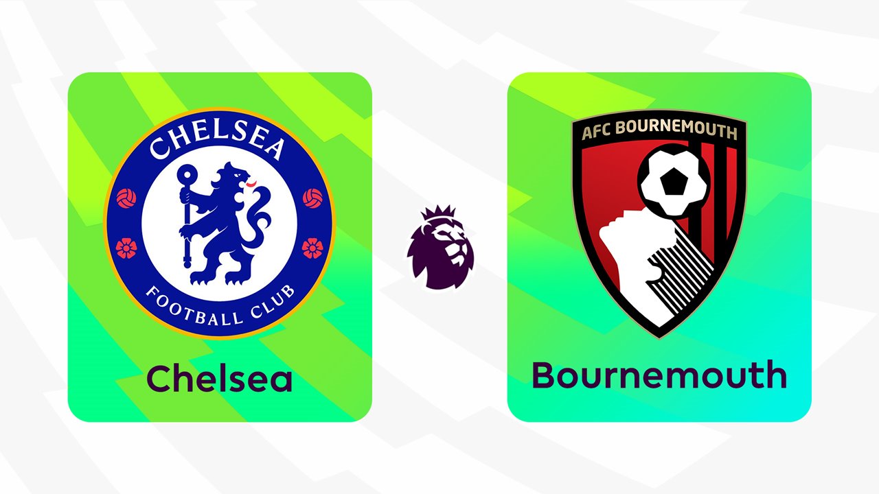 Chelsea vs Bournemouth poster