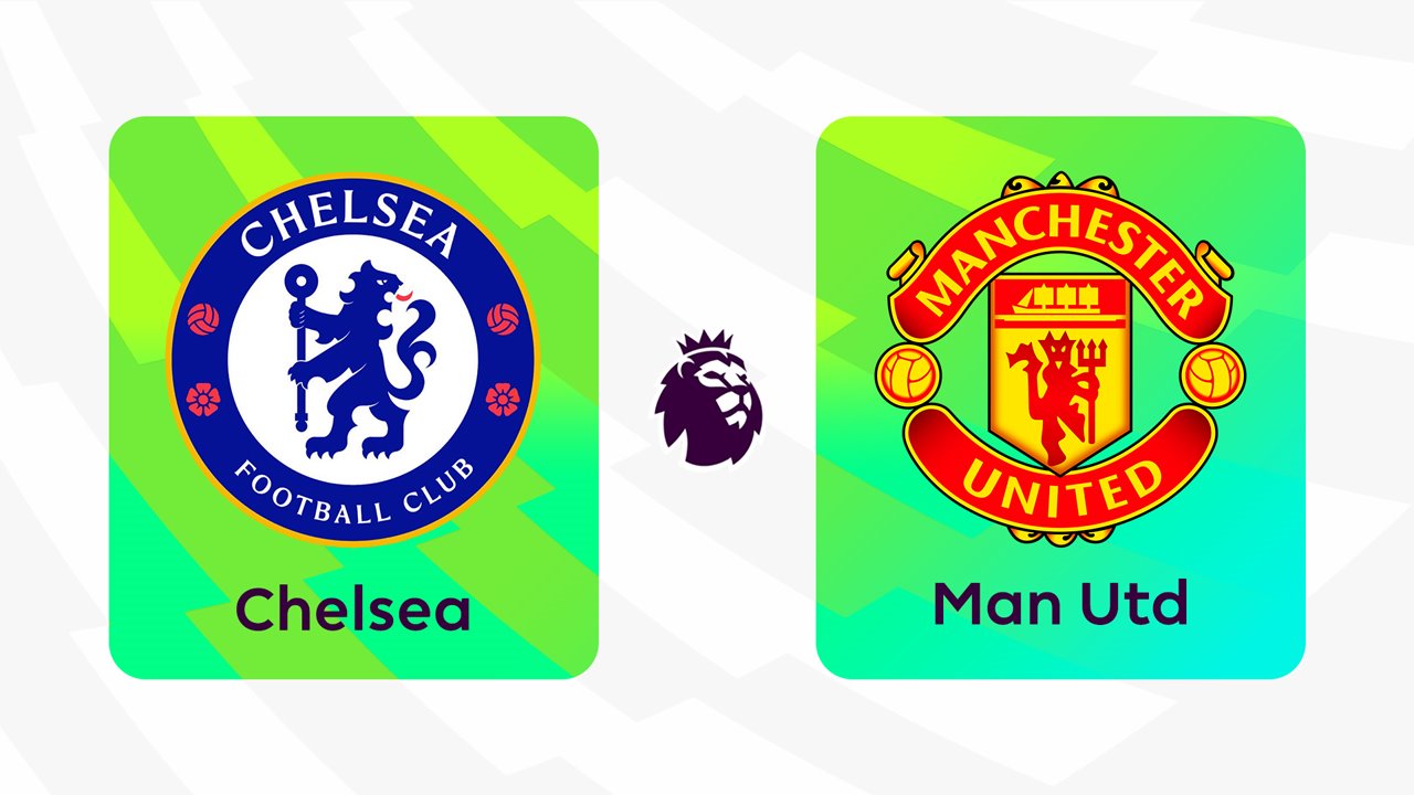 Chelsea vs Manchester United poster