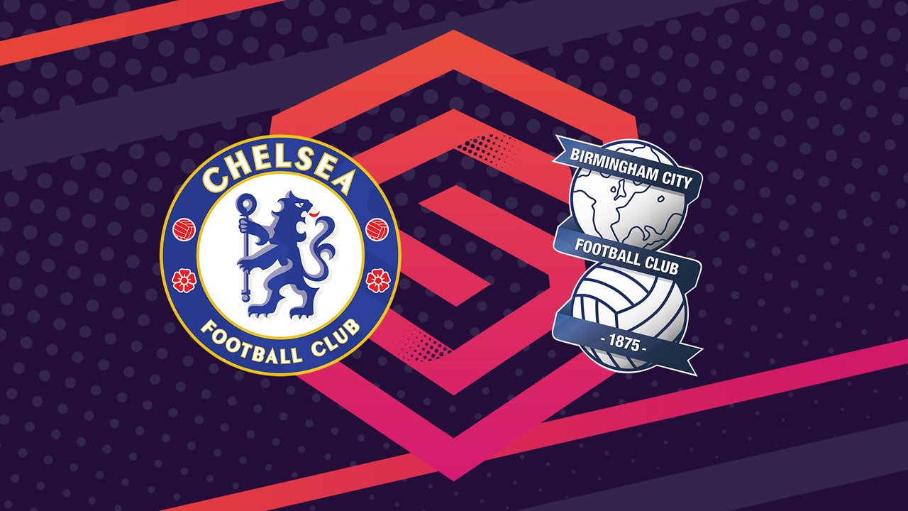 Chelsea Women vs Birmingham City WFC poster