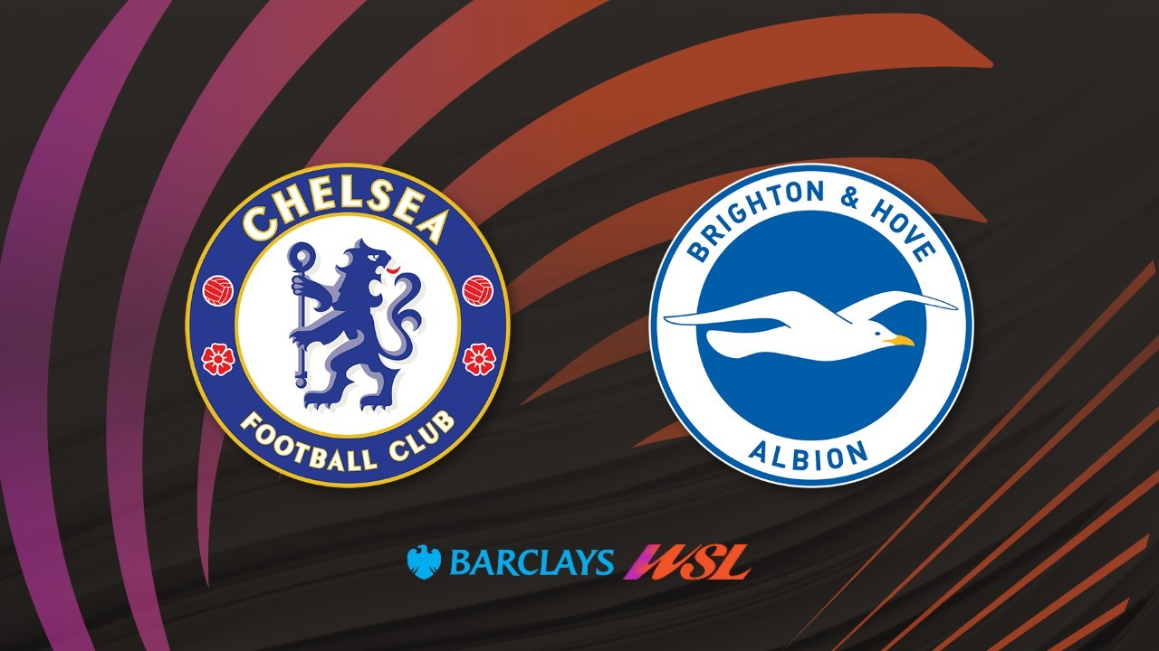 Chelsea Women vs Brighton WFC poster