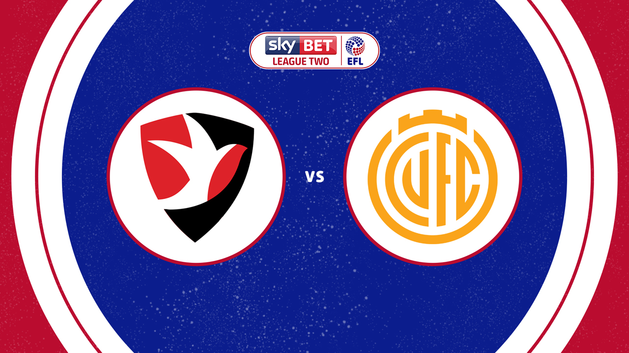 Cheltenham Town vs Cambridge United poster