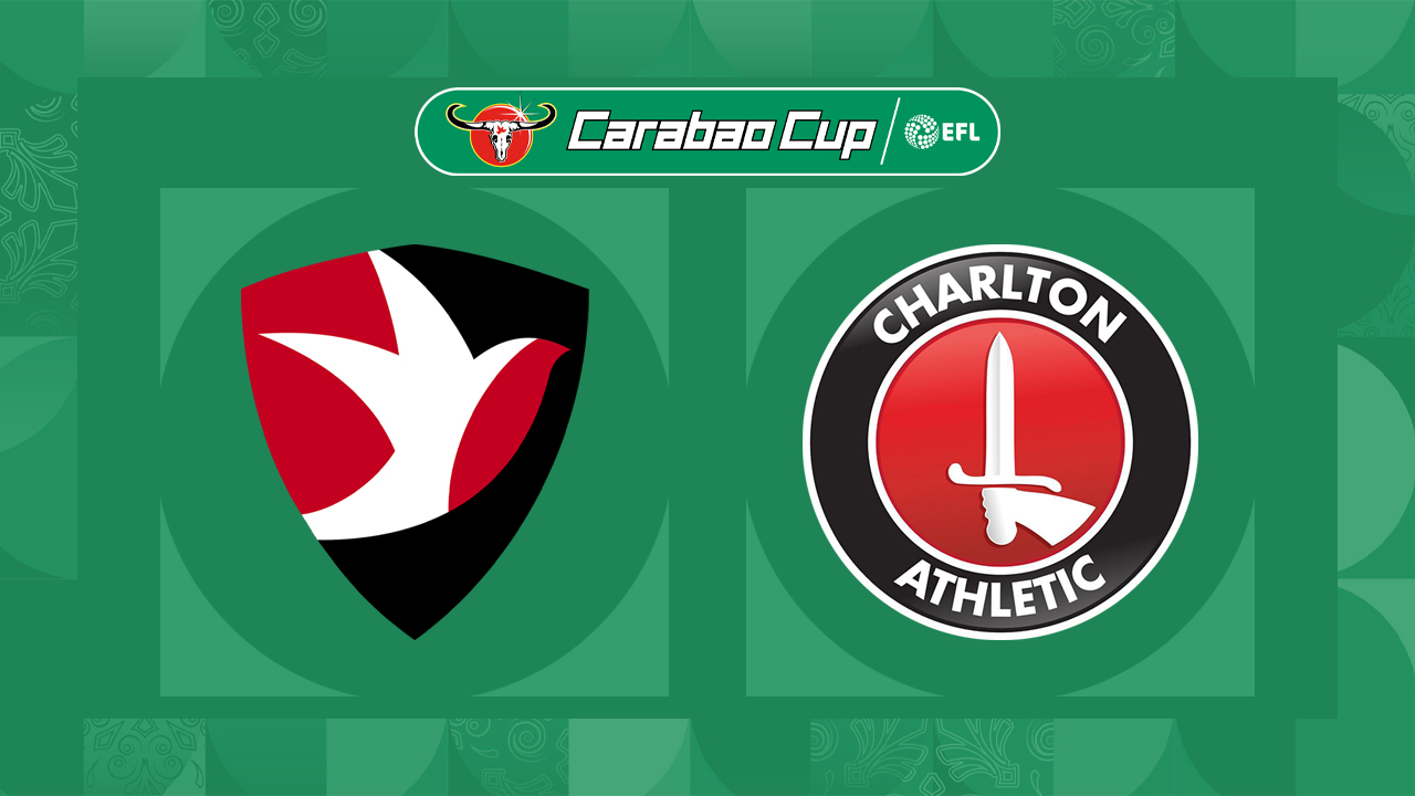 Cheltenham Town vs Charlton Athletic poster