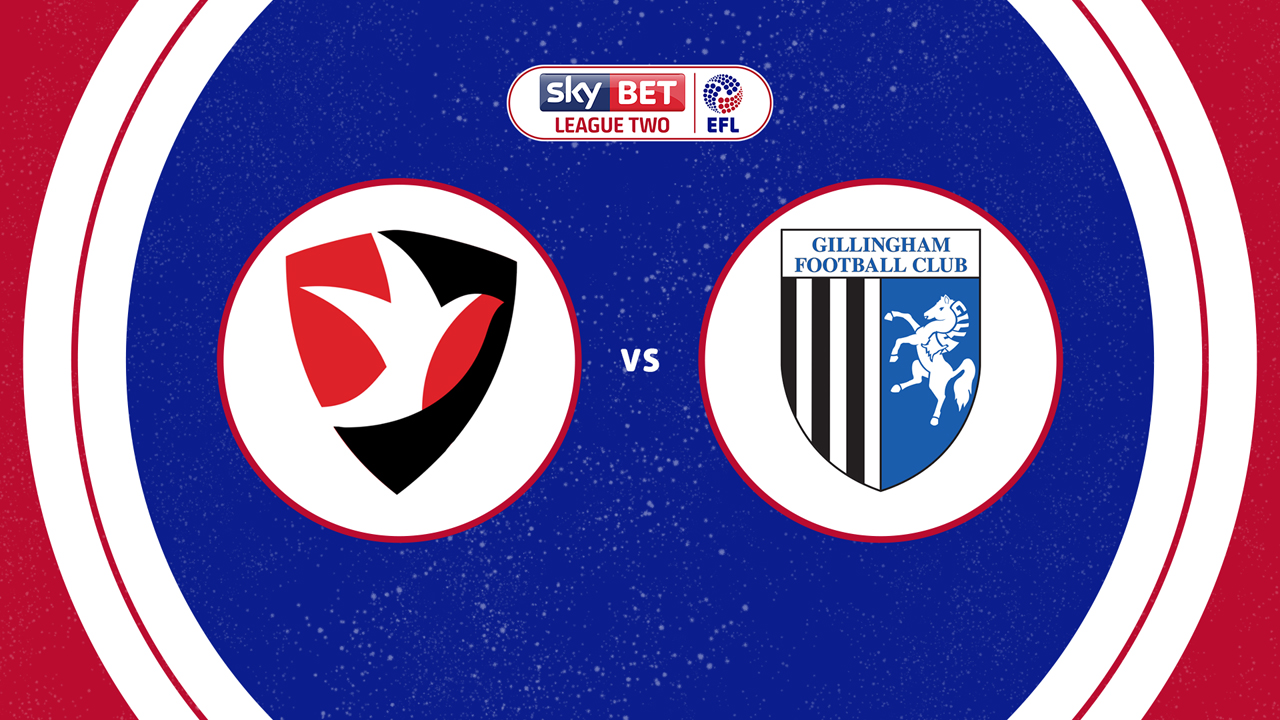 Cheltenham Town vs Gillingham poster