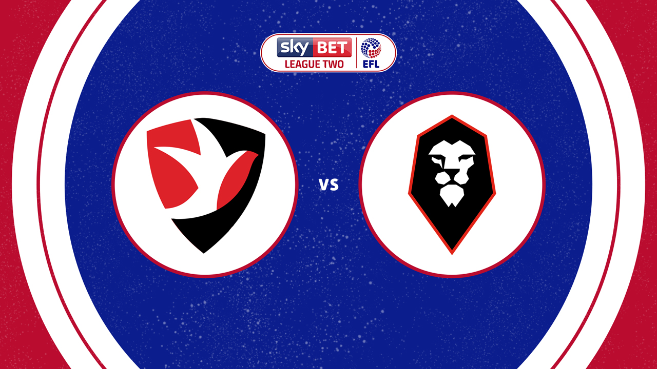 Cheltenham Town vs Salford City poster