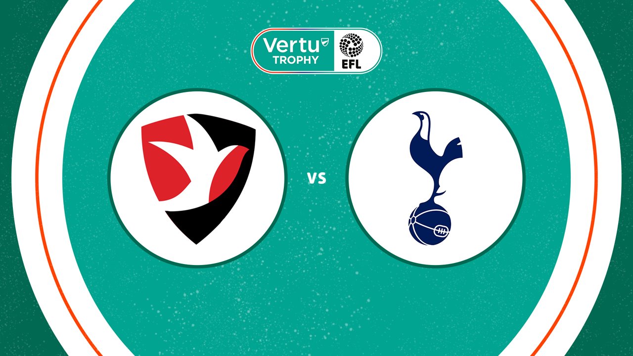 Cheltenham Town vs Tottenham Hotspur U21 poster