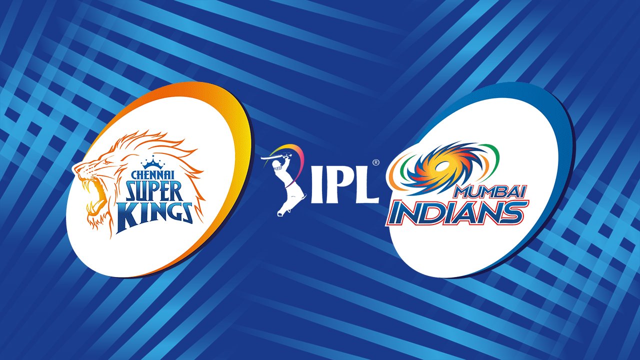 Chennai Super Kings vs Mumbai Indians poster