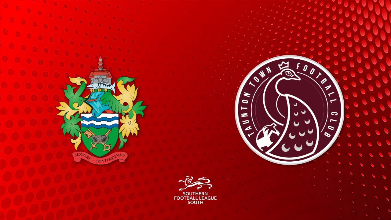 Chertsey Town vs Taunton Town poster