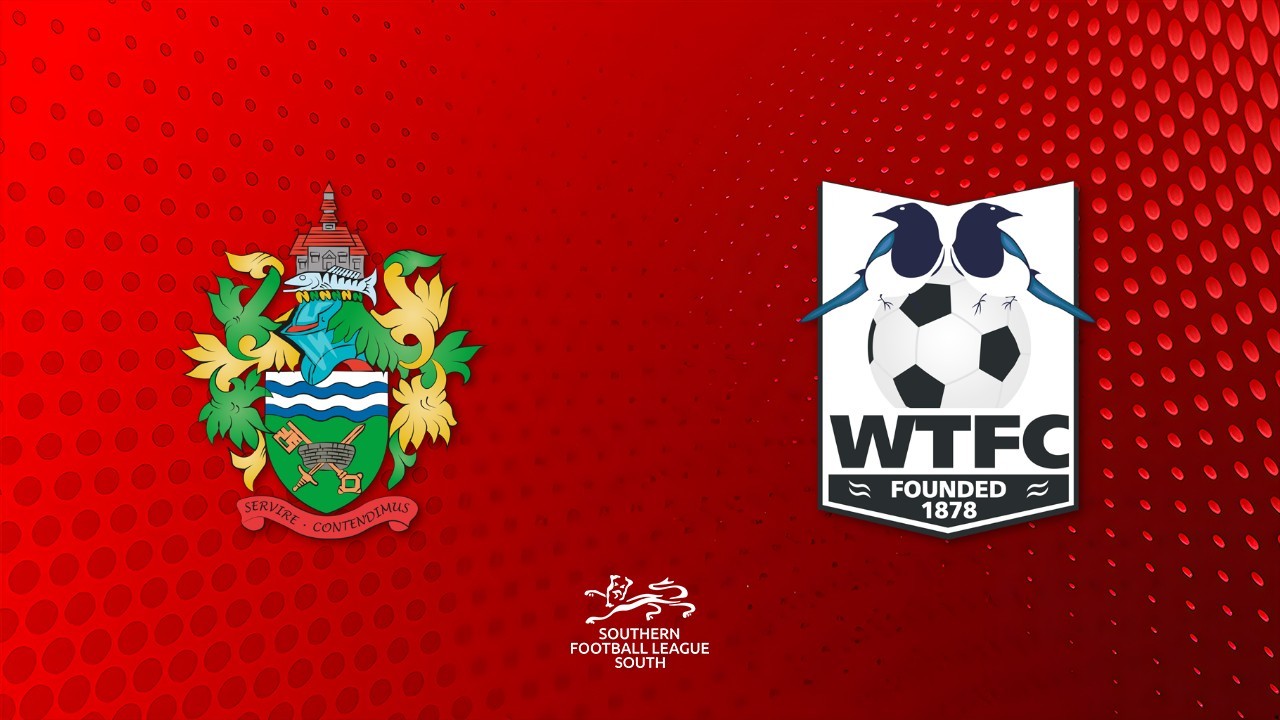 Chertsey Town vs Wimborne Town poster