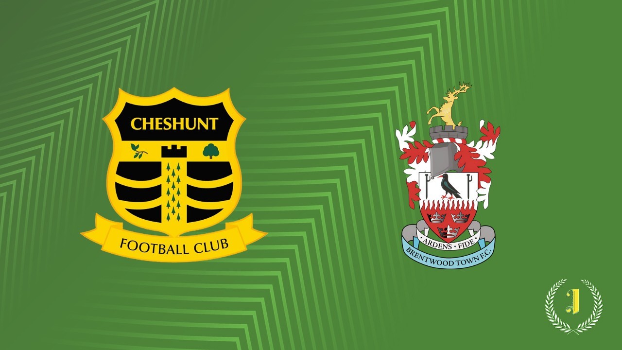 Cheshunt vs Brentwood Town poster