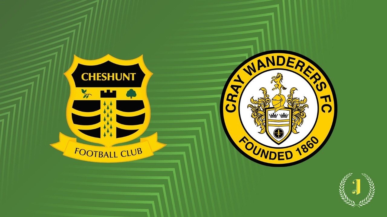Cheshunt vs Cray Wanderers poster