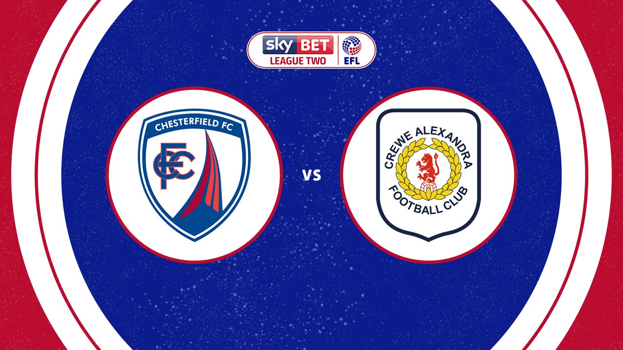 Chesterfield vs Crewe Alexandra poster