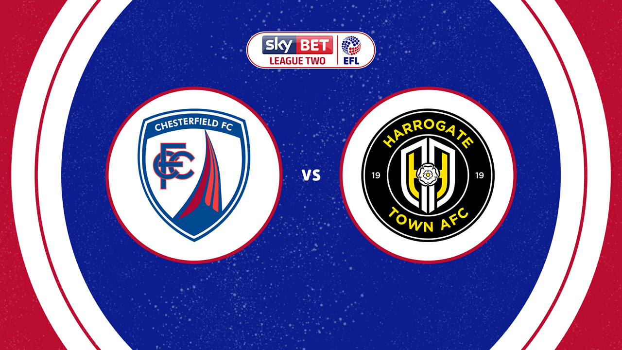 Chesterfield vs Harrogate Town poster