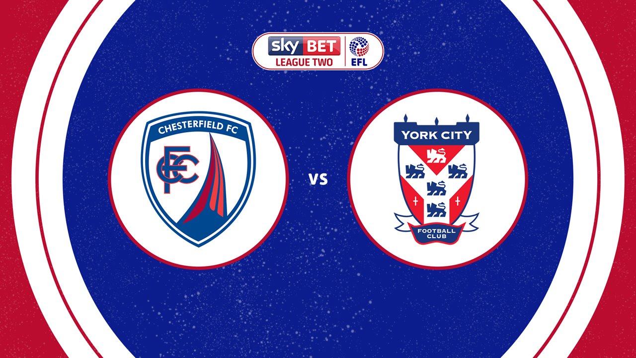 Chesterfield vs York City poster