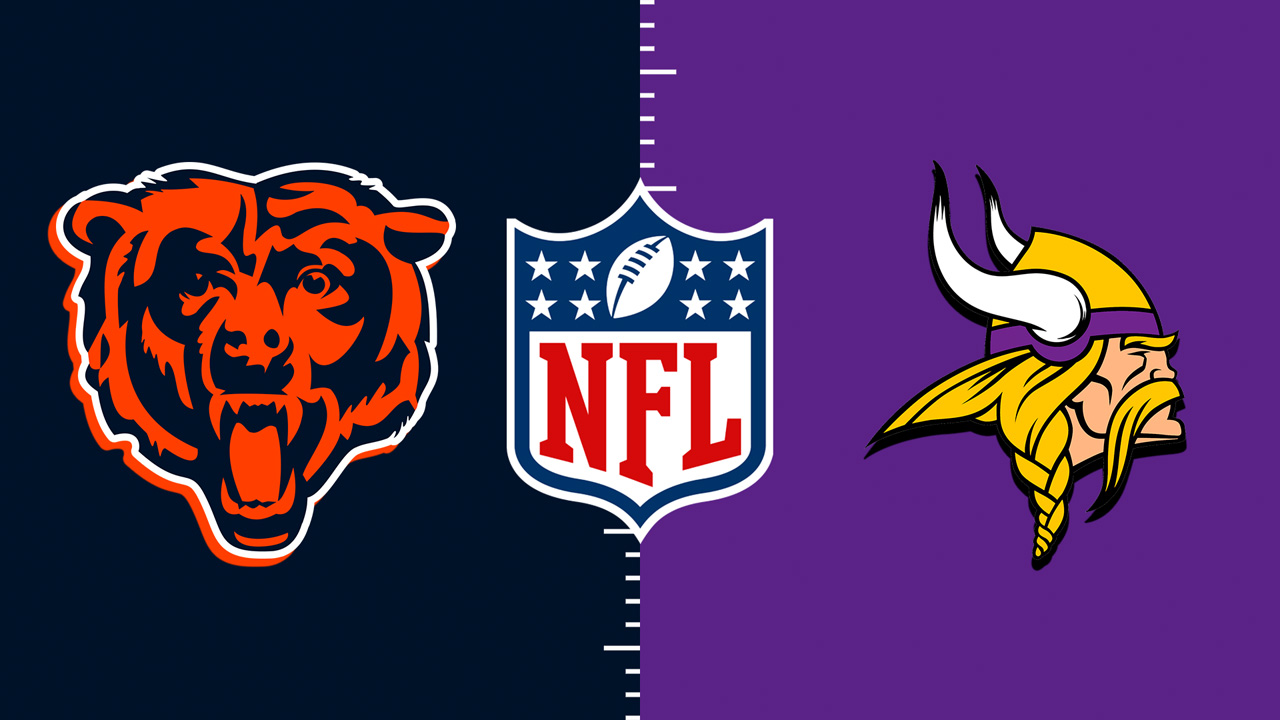 Chicago Bears vs Minnesota Vikings poster