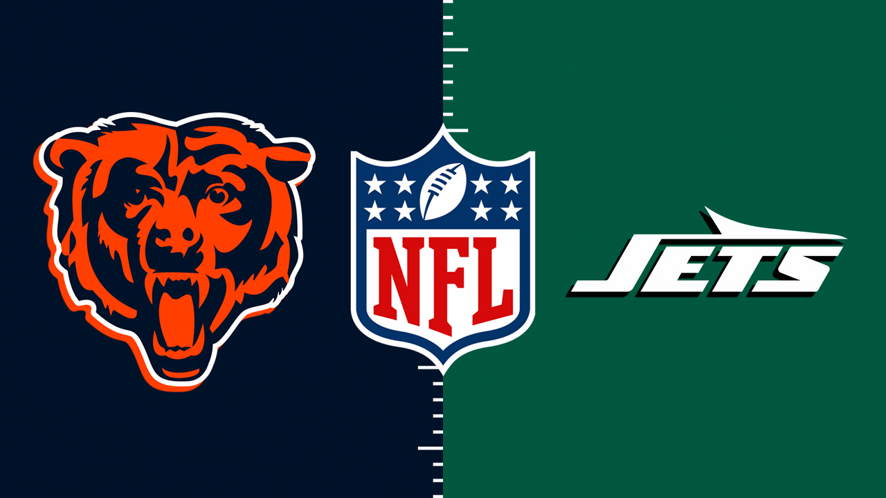 Chicago Bears vs New York Jets poster