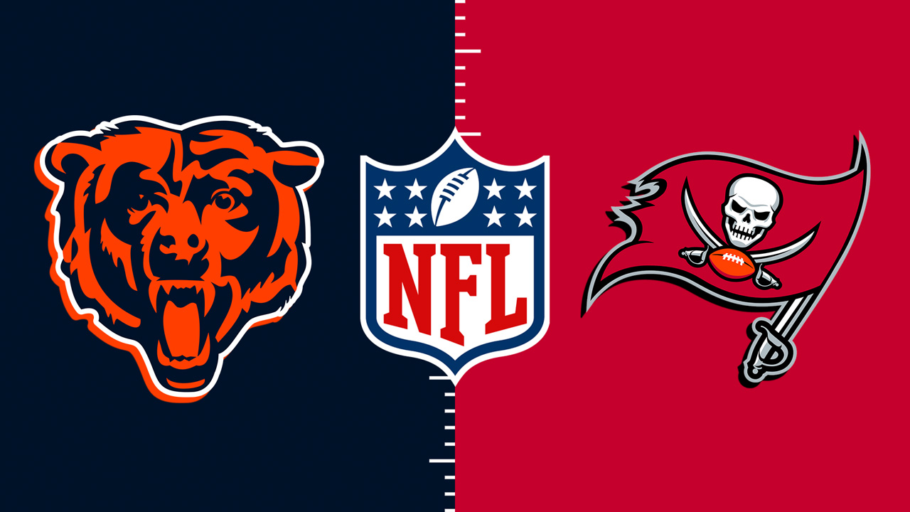 Chicago Bears vs Tampa Bay Buccaneers poster