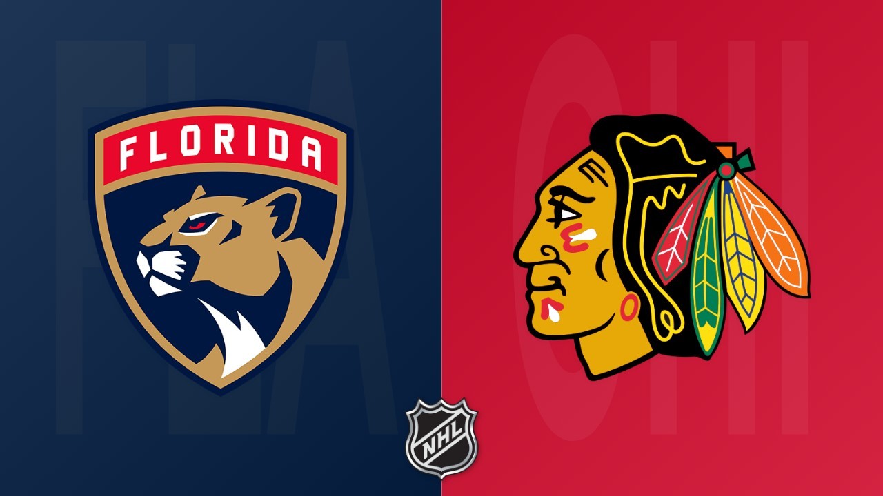 Chicago Blackhawks vs Florida Panthers poster