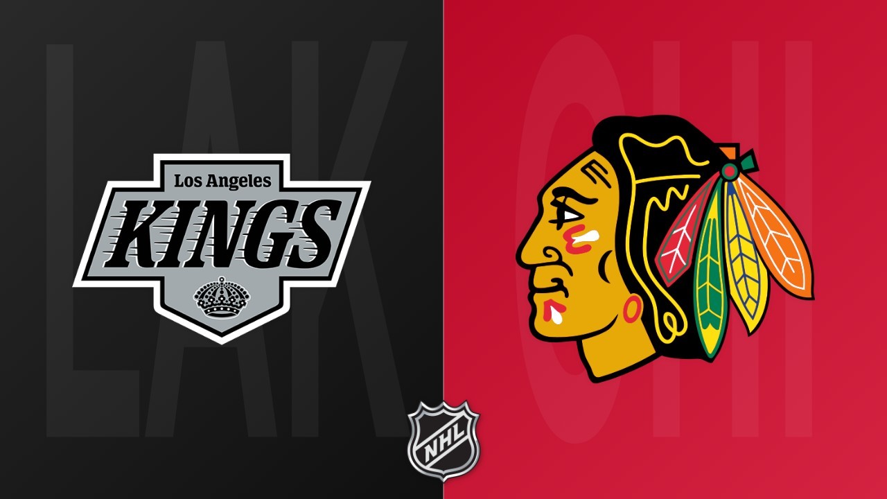 Chicago Blackhawks vs Los Angeles Kings poster