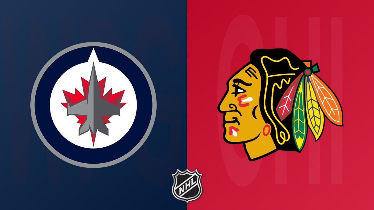 Chicago Blackhawks vs Winnipeg Jets poster