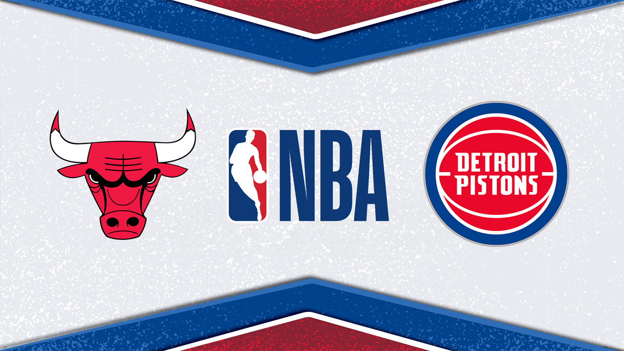 Chicago Bulls vs Detroit Pistons poster