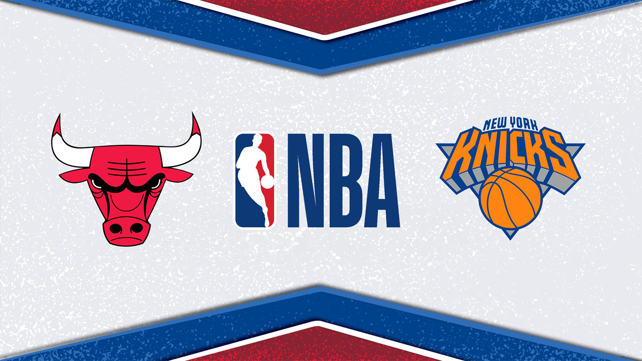 Chicago Bulls vs New York Knicks poster