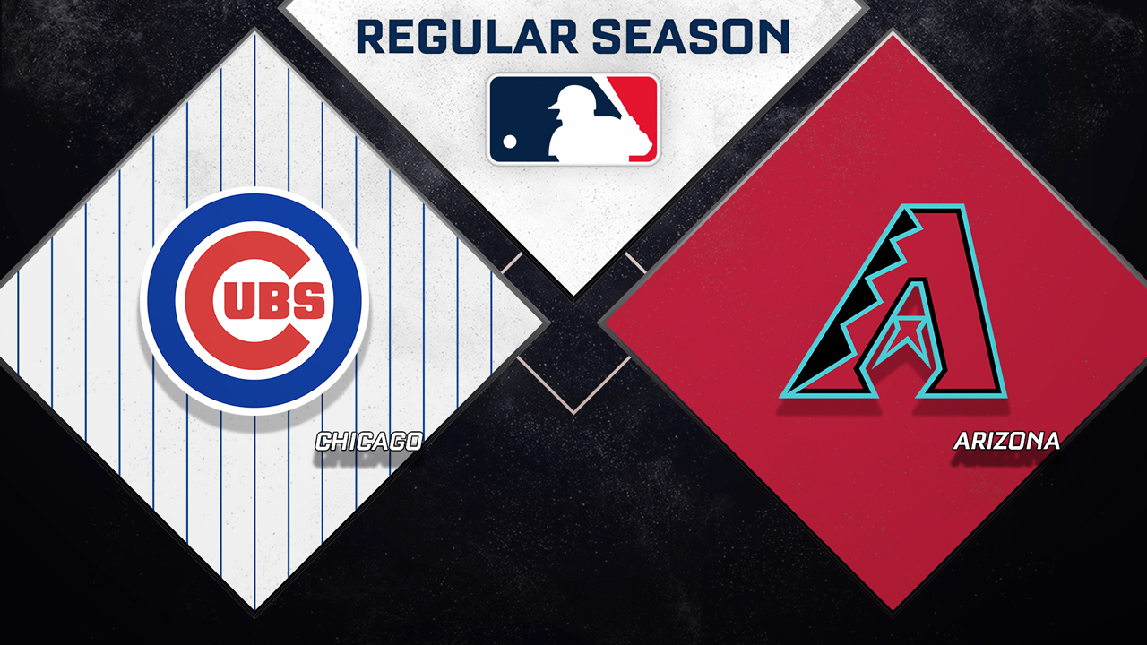 Chicago Cubs vs Arizona Diamondbacks poster