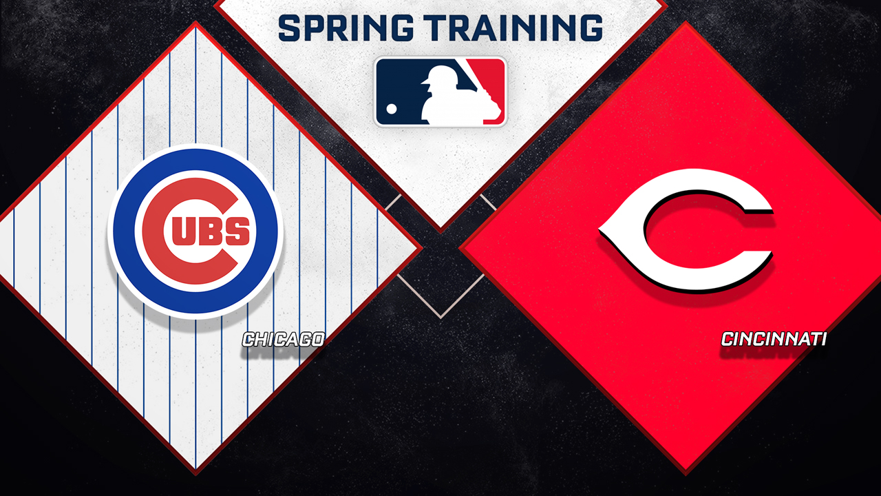 Chicago Cubs vs Cincinnati Reds poster