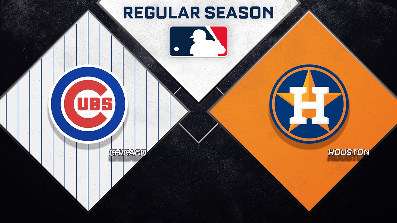 Chicago Cubs vs Houston Astros poster