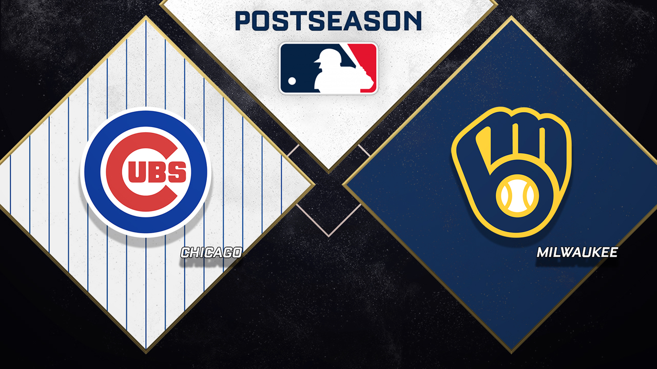 Chicago Cubs vs Milwaukee Brewers poster