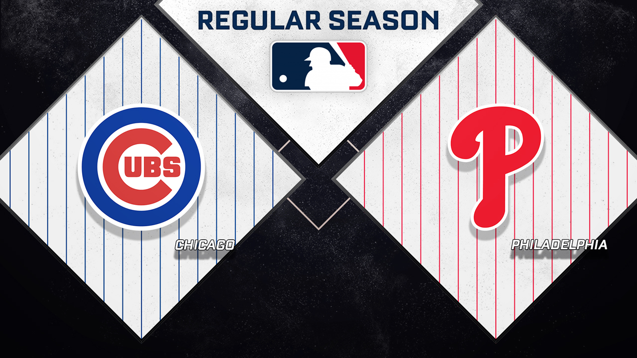 Chicago Cubs vs Philadelphia Phillies poster