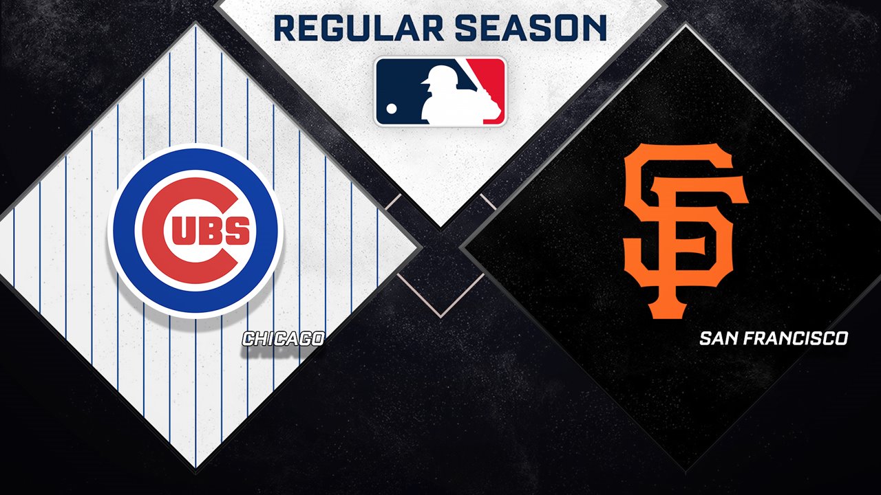 Chicago Cubs vs San Francisco Giants poster