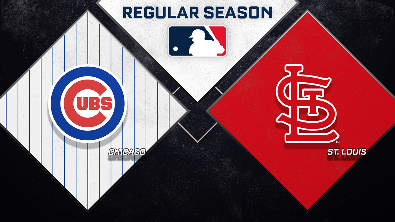 Chicago Cubs vs St. Louis Cardinals poster