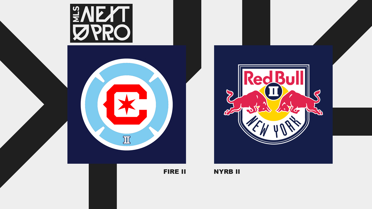 Chicago Fire II vs New York Red Bulls II poster
