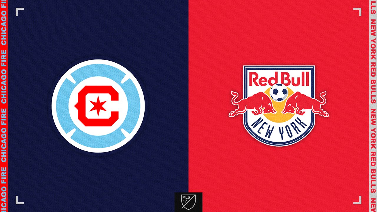 Chicago Fire vs New York Red Bulls poster