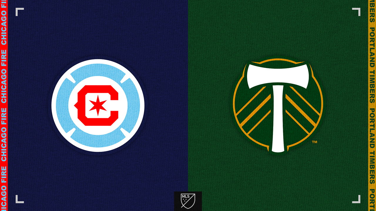 Chicago Fire vs Portland Timbers poster