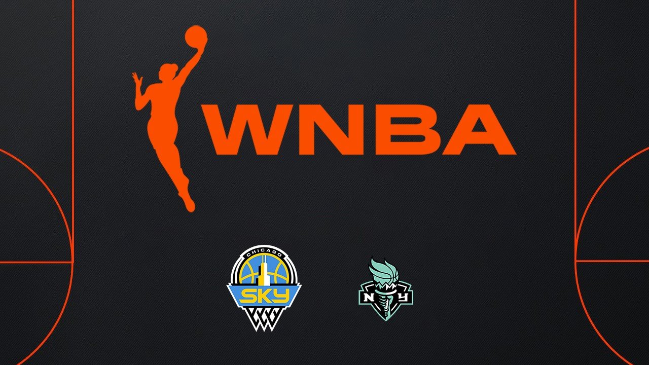 Chicago Sky vs New York Liberty poster