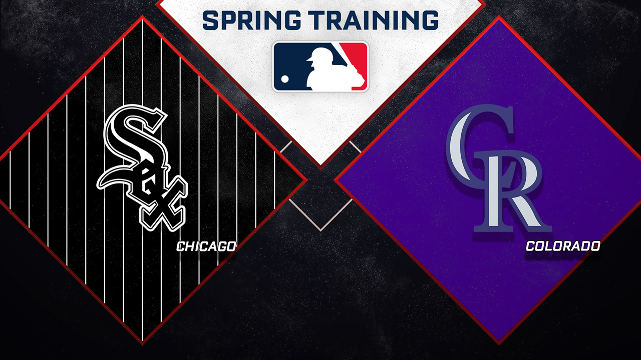 Chicago White Sox vs Colorado Rockies poster