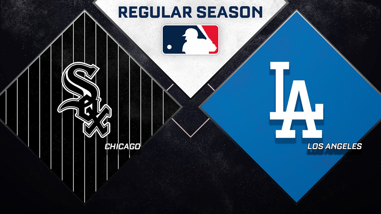 Chicago White Sox vs Los Angeles Dodgers poster