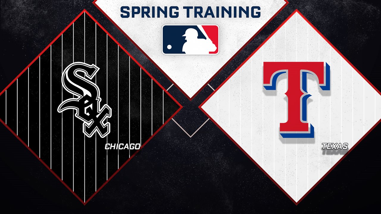 Chicago White Sox vs Texas Rangers poster