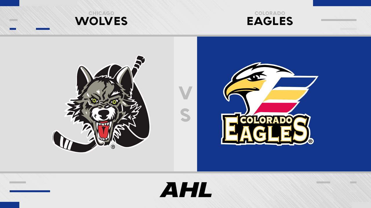 Chicago Wolves vs Colorado Eagles poster