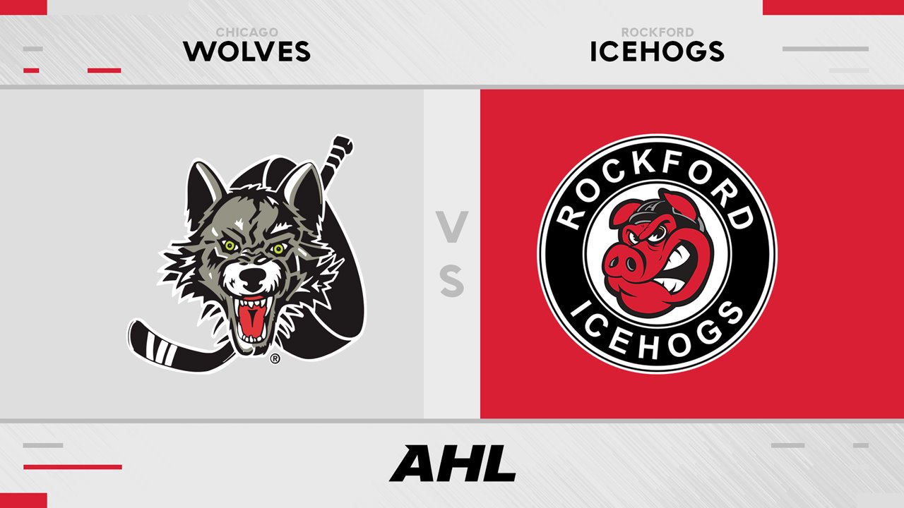 Chicago Wolves vs Rockford IceHogs poster