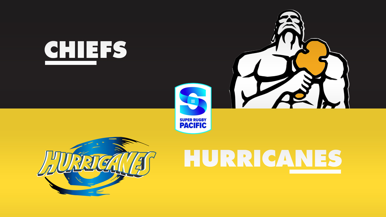 Chiefs Super Rugby vs Hurricanes Super Rugby poster